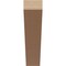 Ekena Millwork 4"W x 16"D x 16"H Thin Concord Rough Cedar Woodgrain TimberThane Corbel, Primed Tan CORUR04X16X16CONRCPR - alternate 4